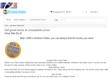 Tablet Screenshot of kidsbookoutlet.com